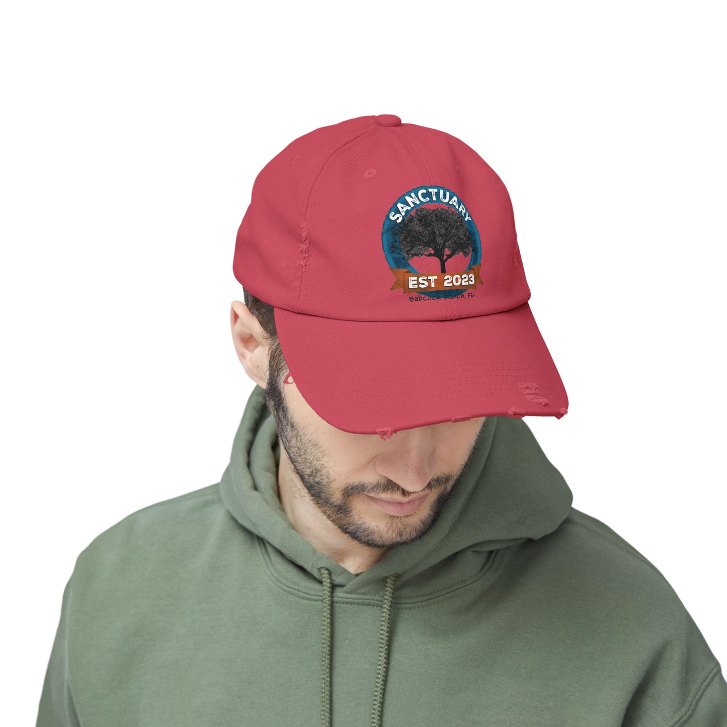 Unisex Distressed Cap