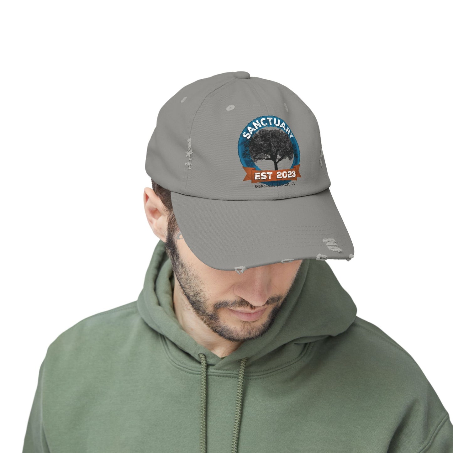 Unisex Distressed Cap