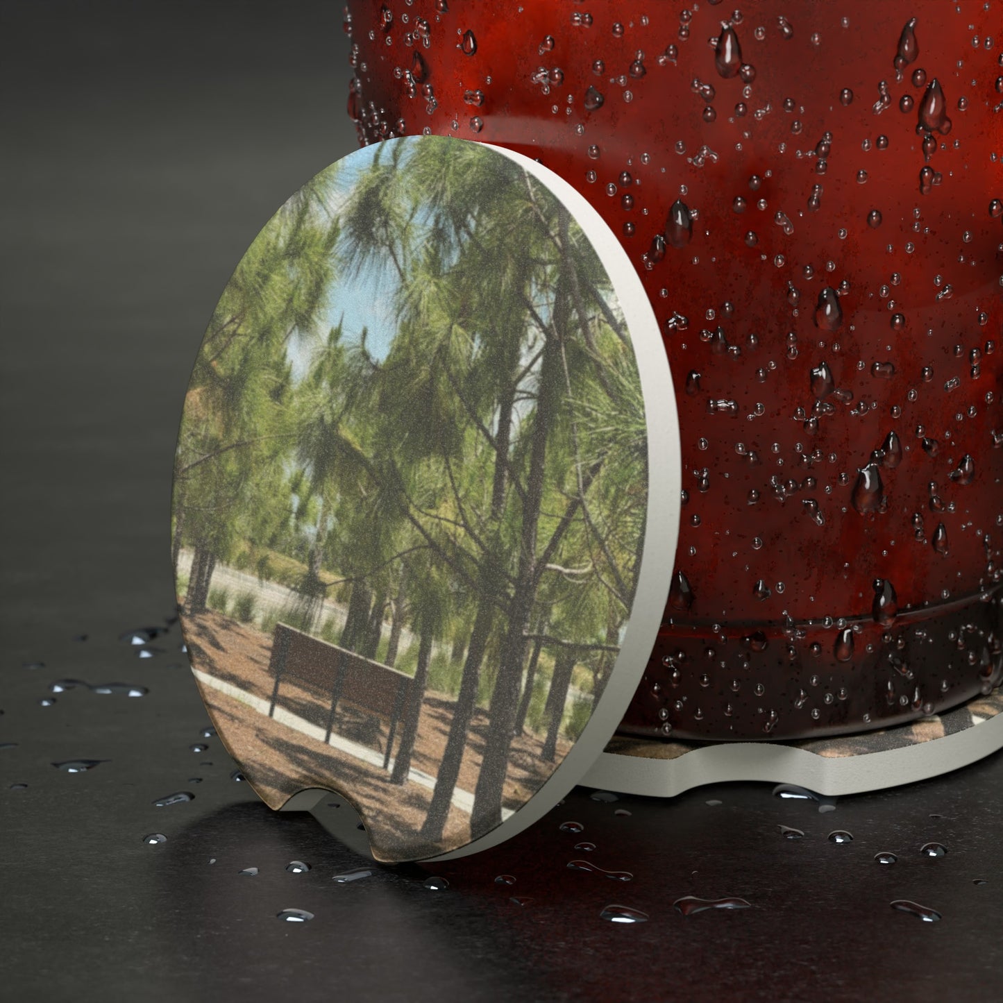 Soapstone Car Coaster- Bullhorn Park