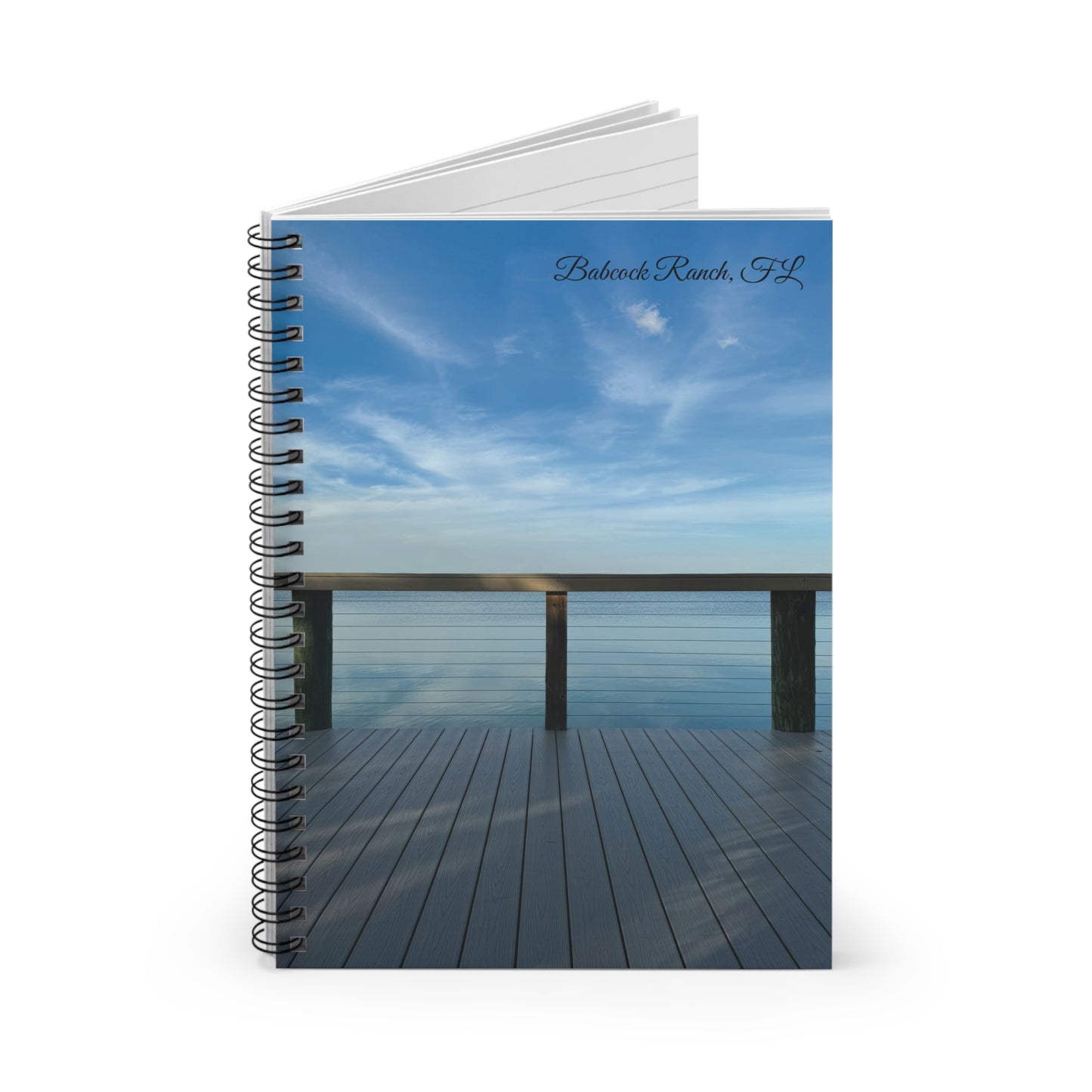 Spiral Notebook (Ruled Line)- Lake Babcock