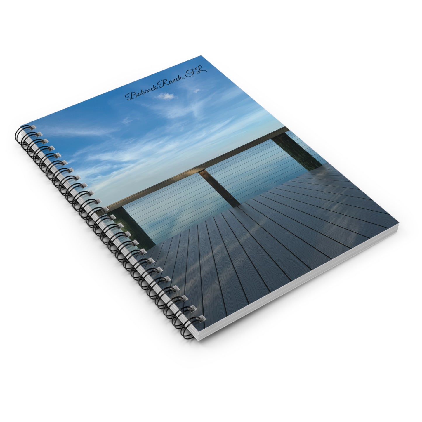 Spiral Notebook (Ruled Line)- Lake Babcock
