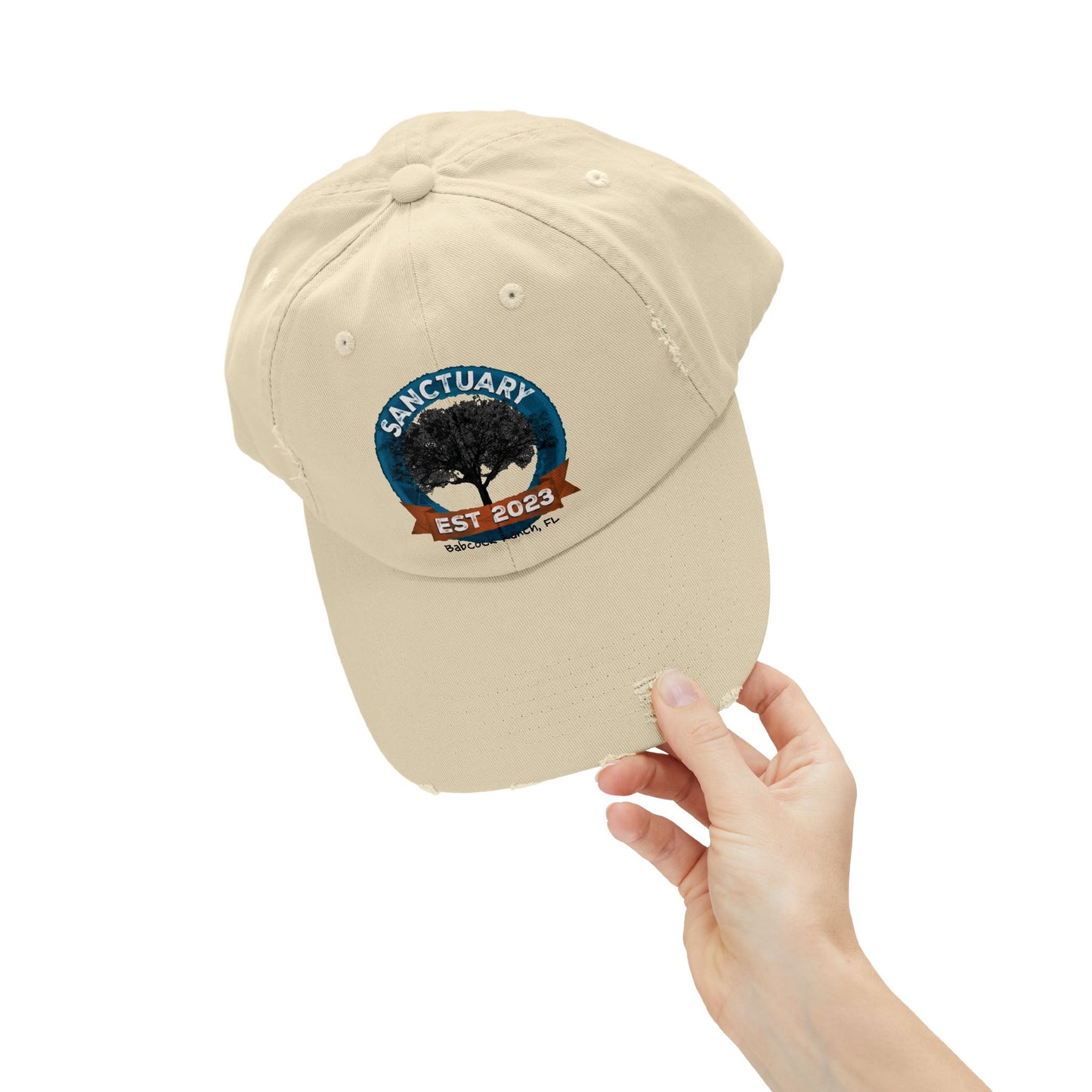 Unisex Distressed Cap