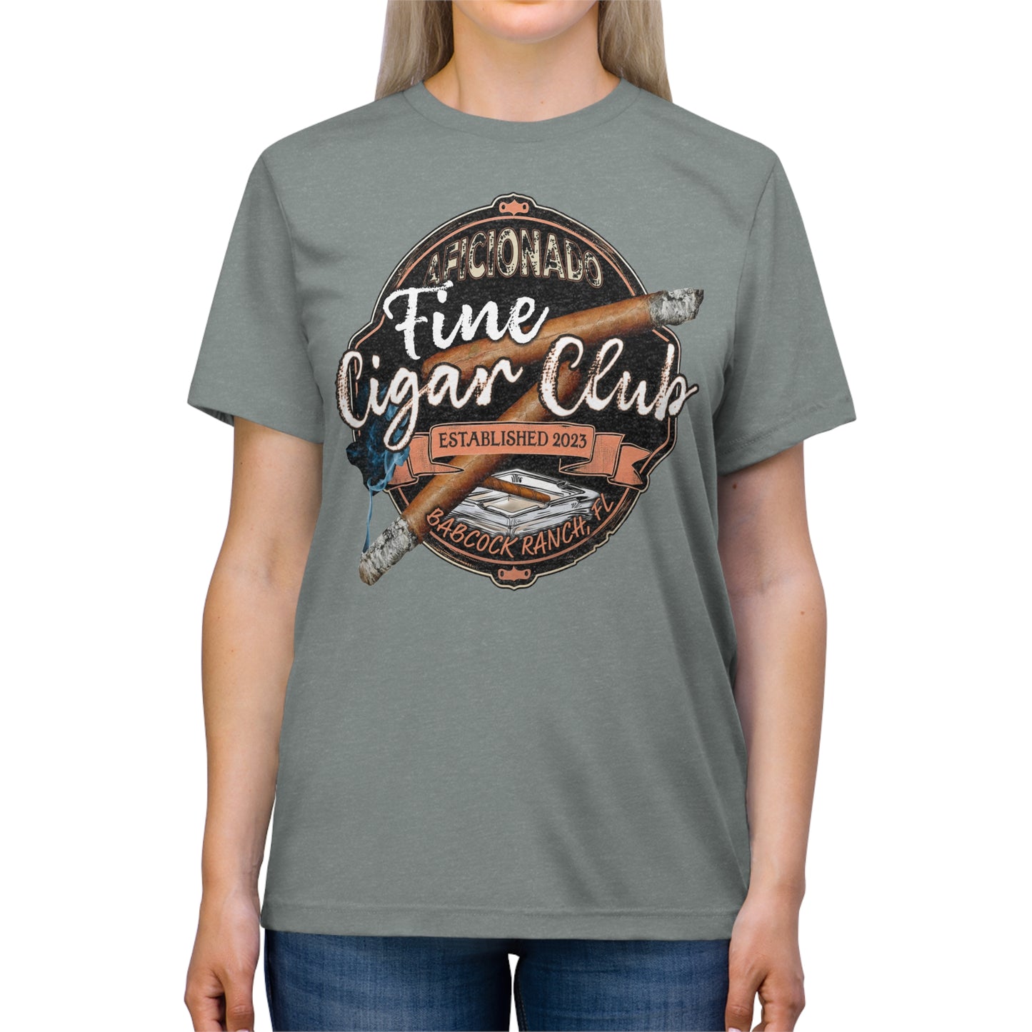 Fine Cigar Club T-Shirt (Large Design)