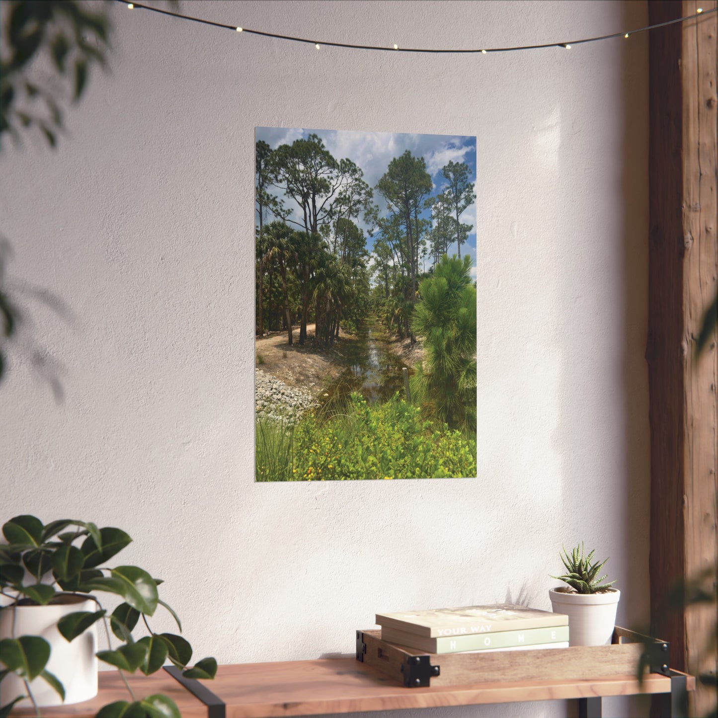 Matte Vertical Posters- Babcock Ranch Nature Trail