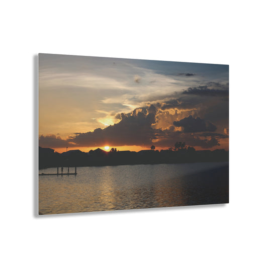 Acrylic Prints- Lake Babcock Sunset