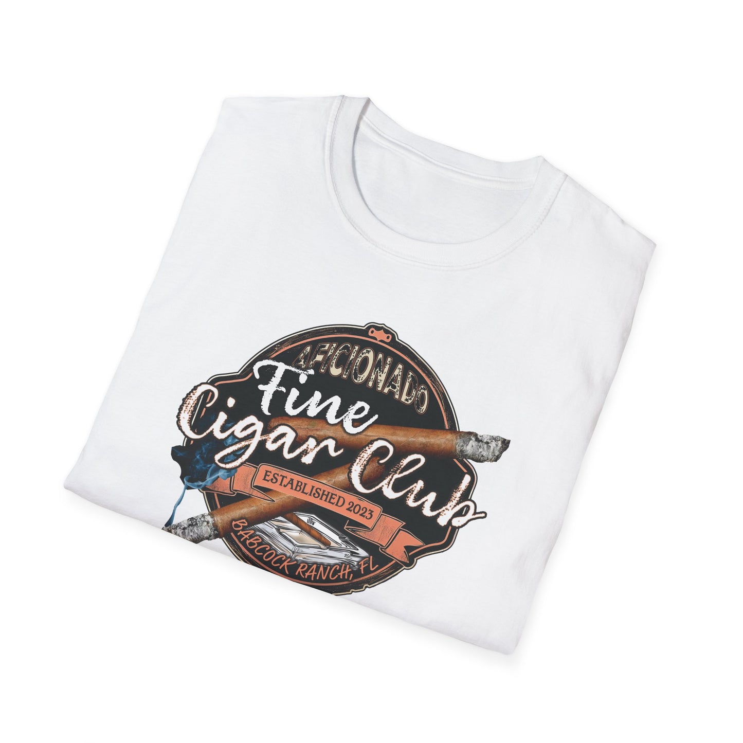 Fine Cigar Club- Softstyle T-Shirt (available in larger sizes)