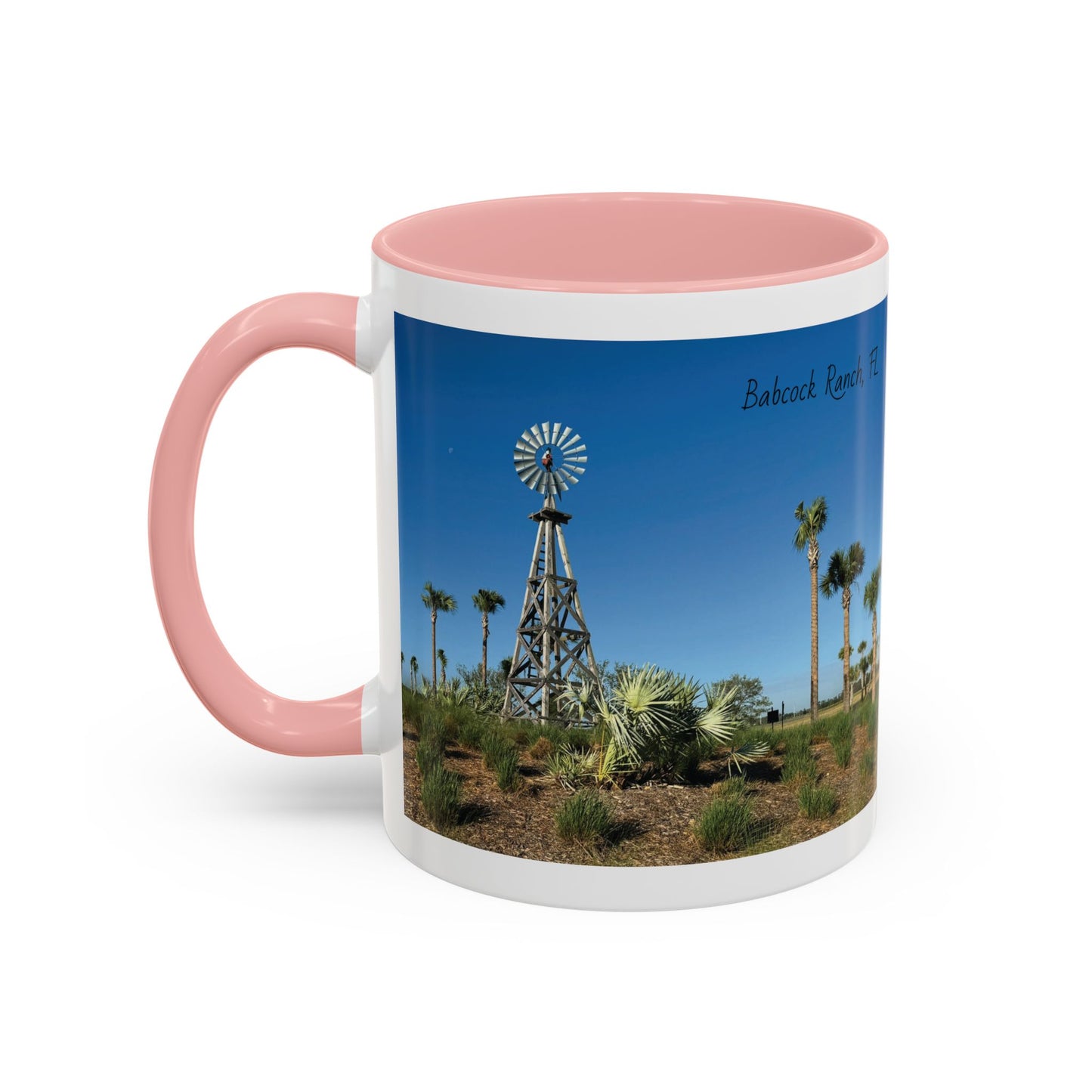 Accent Coffee Mug (11, 15oz)- Windmill in Babcock Ranch