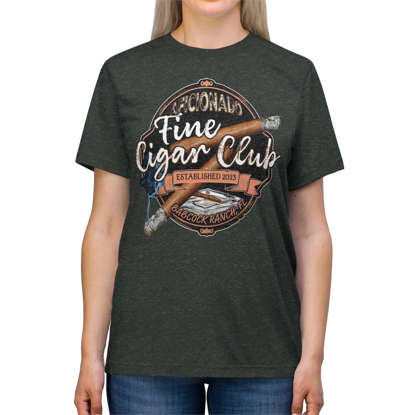 Fine Cigar Club T-Shirt (Large Design)