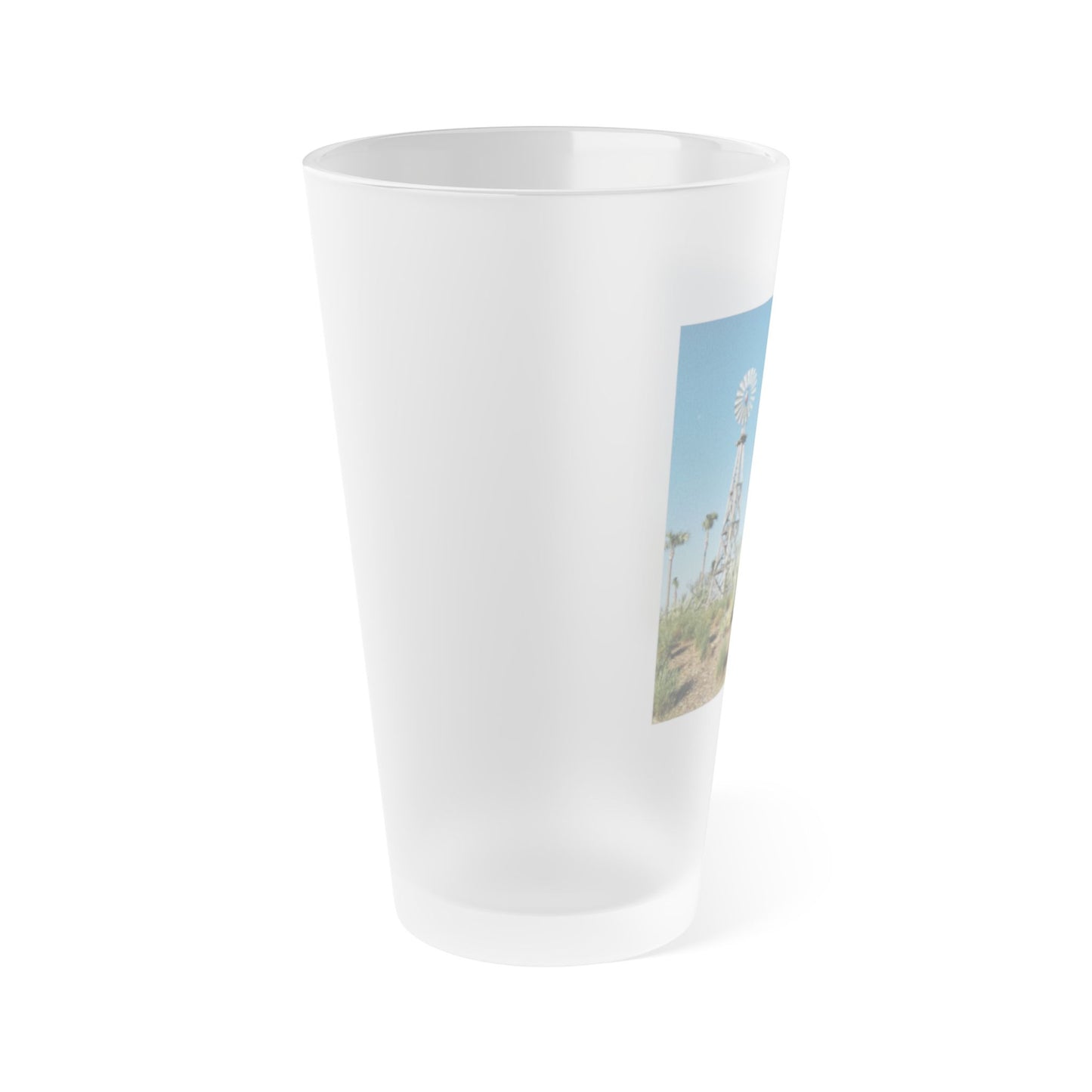 Frosted Pint Glass, 16oz