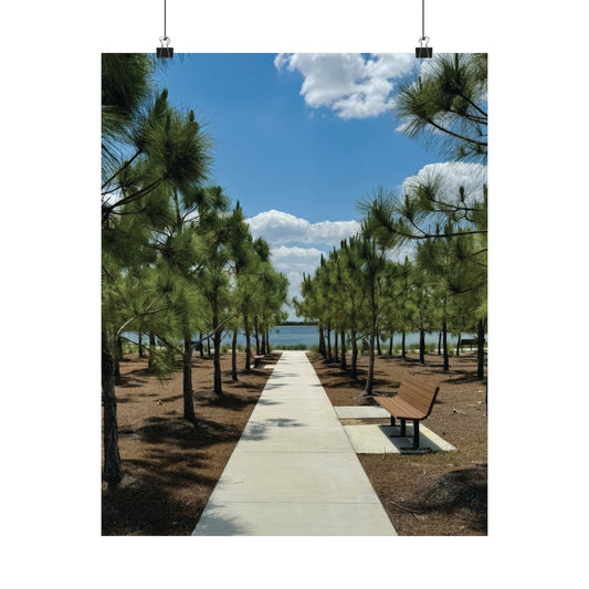 Matte Vertical Posters- Bullhorn Park