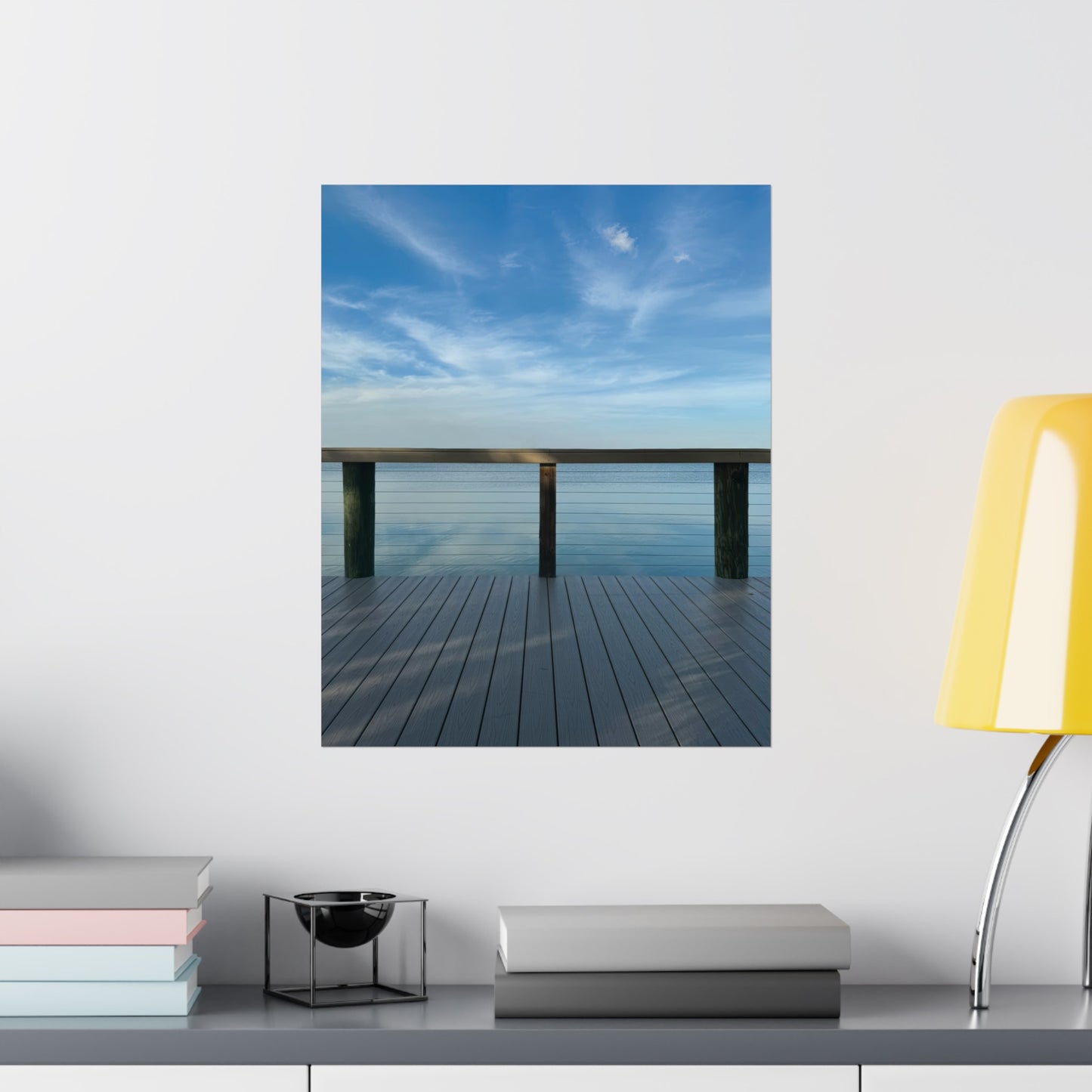 Matte Vertical Posters- Lake Babcock Boardwalk