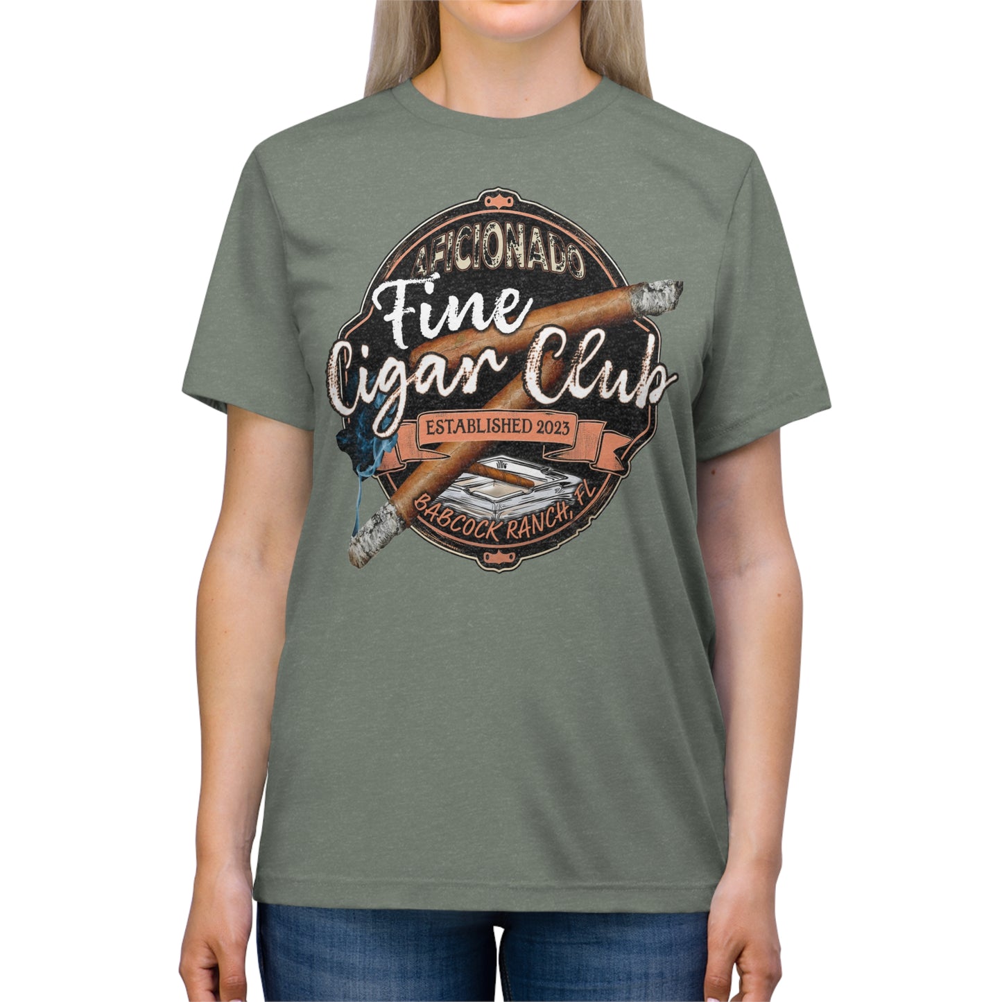 Fine Cigar Club T-Shirt (Large Design)