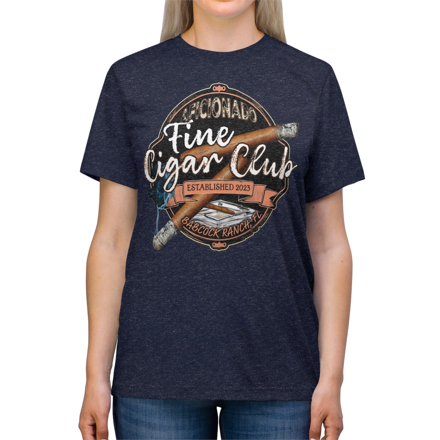 Fine Cigar Club T-Shirt (Large Design)