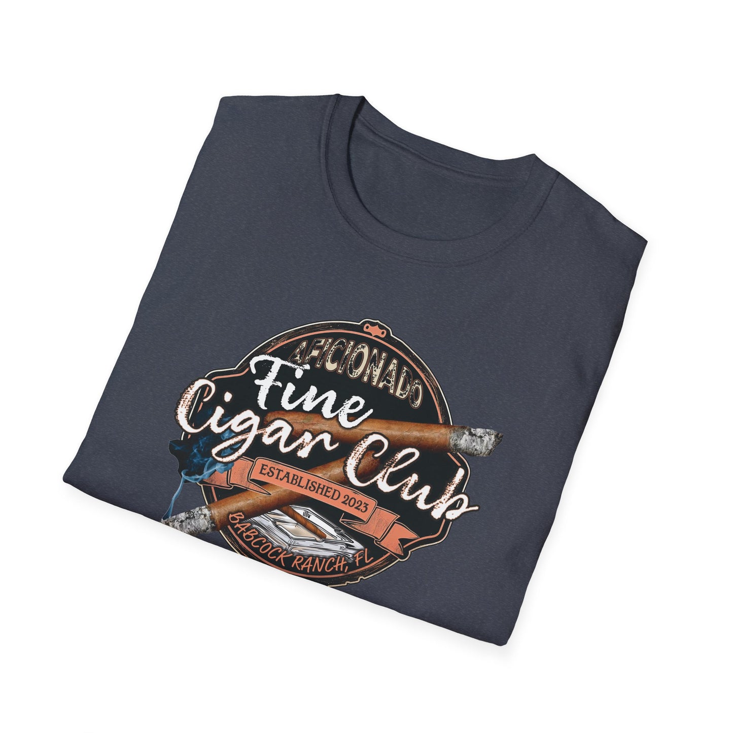 Fine Cigar Club- Softstyle T-Shirt (available in larger sizes)