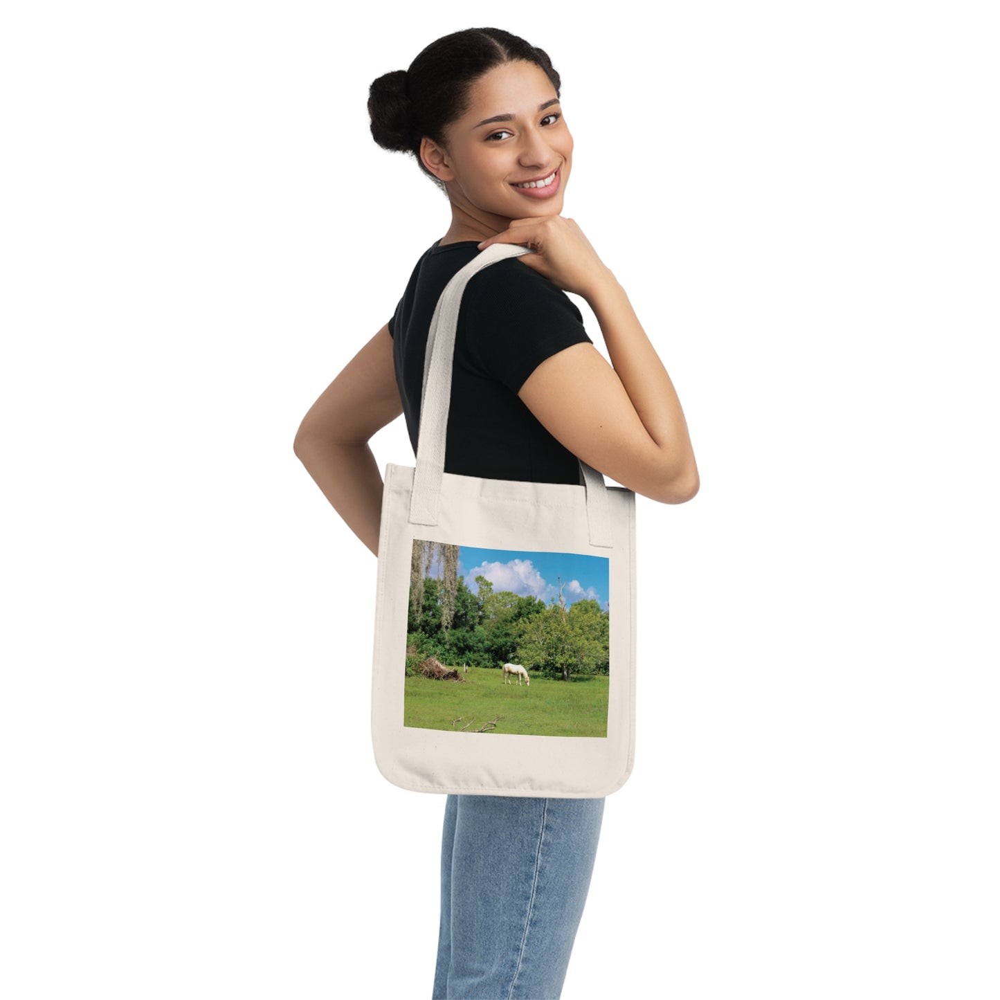 Organic Canvas Tote Bag