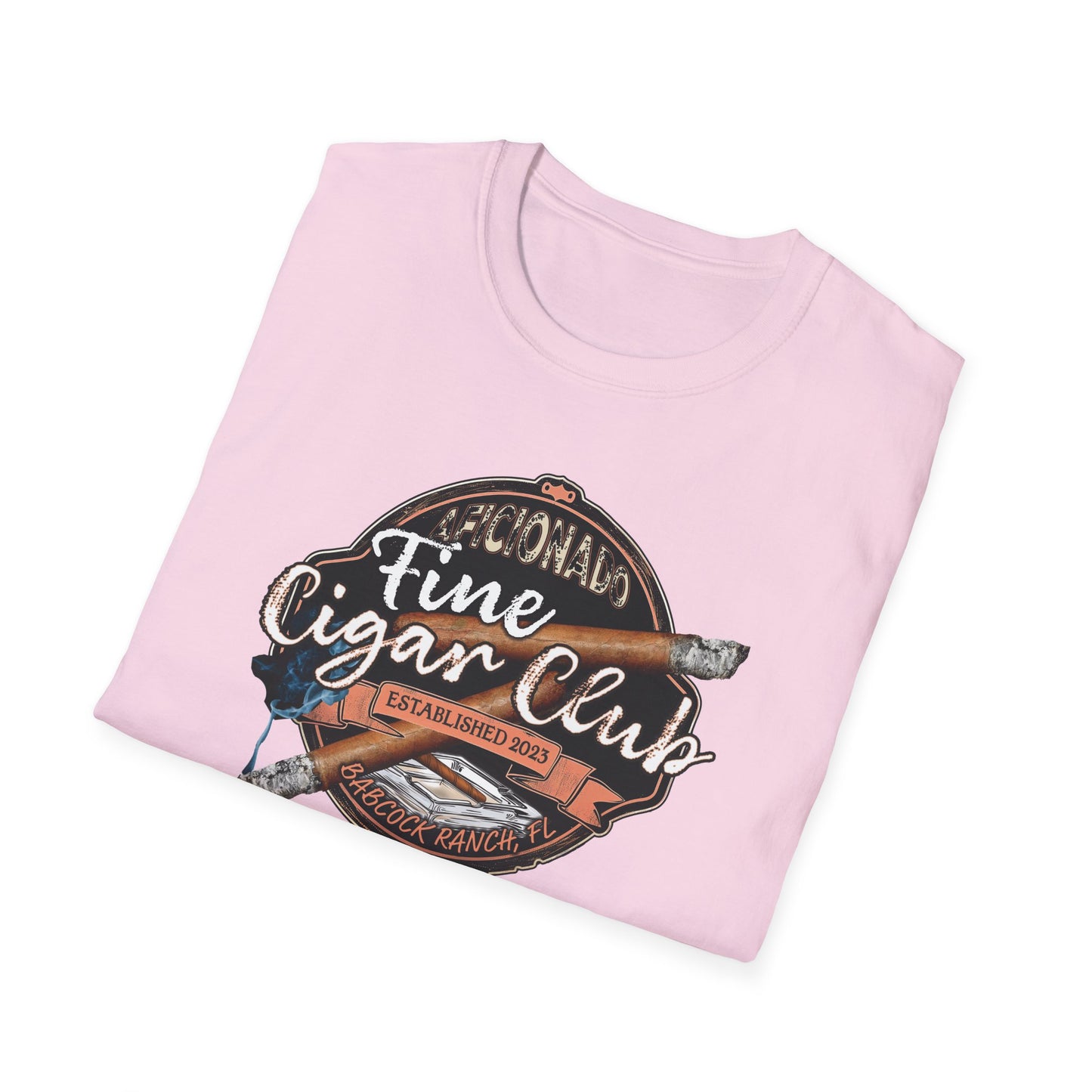 Fine Cigar Club- Softstyle T-Shirt (available in larger sizes)