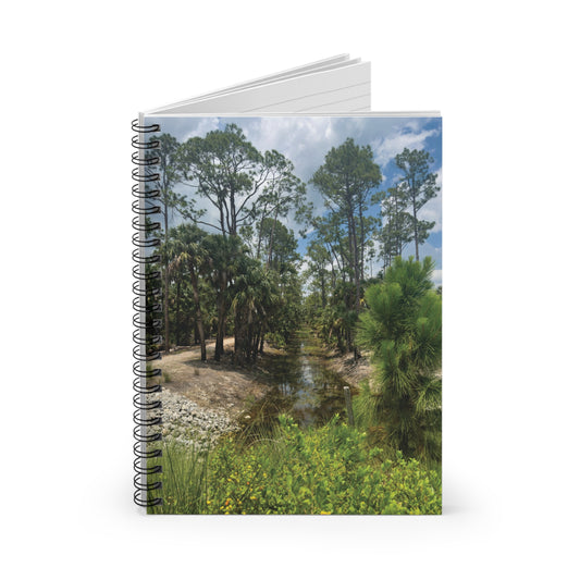 Spiral Notebook  (Ruled Line)- Babcock Ranch Nature Trail