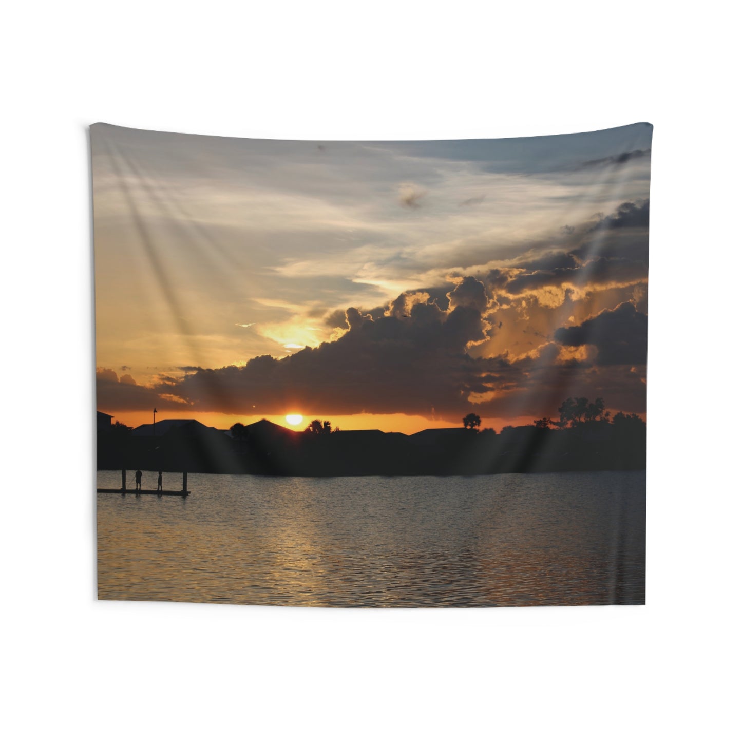 Indoor Wall Tapestries- Lake Babcock Sunset