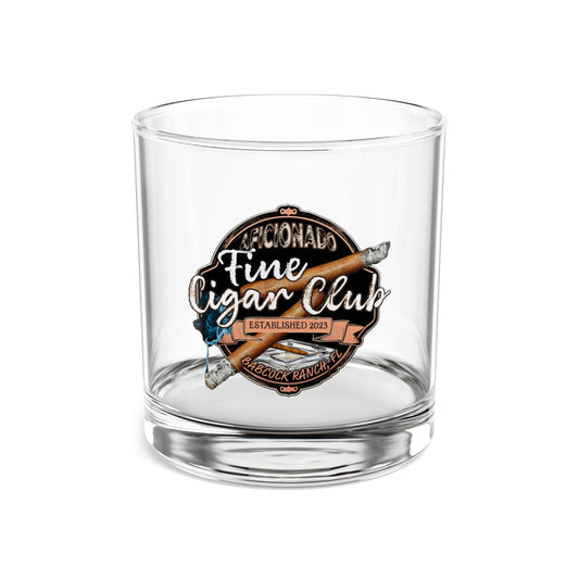 Fine Cigar Club Rocks Glass