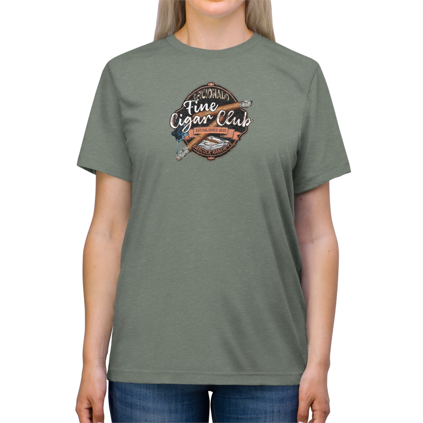 Fine Cigar Club T-Shirt (Small Design)