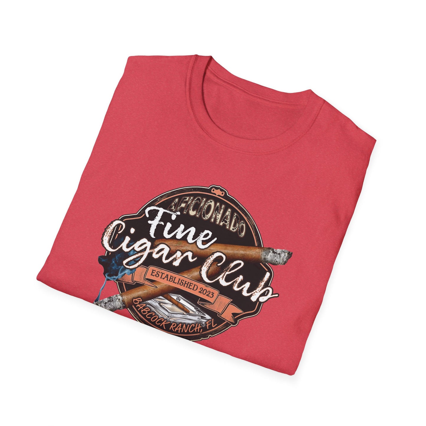 Fine Cigar Club- Softstyle T-Shirt (available in larger sizes)