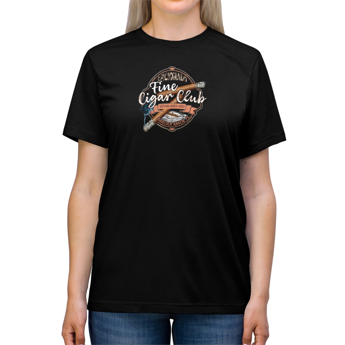 Fine Cigar Club T-Shirt (Small Design)