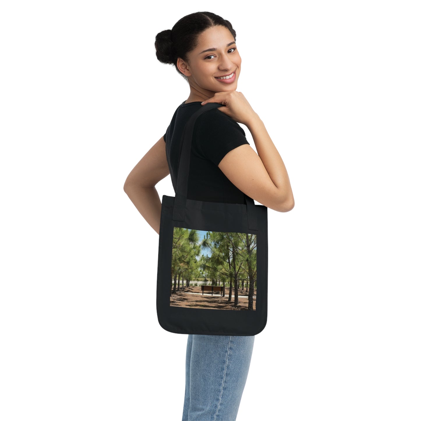 Organic Canvas Tote Bag- Bullhorn Park