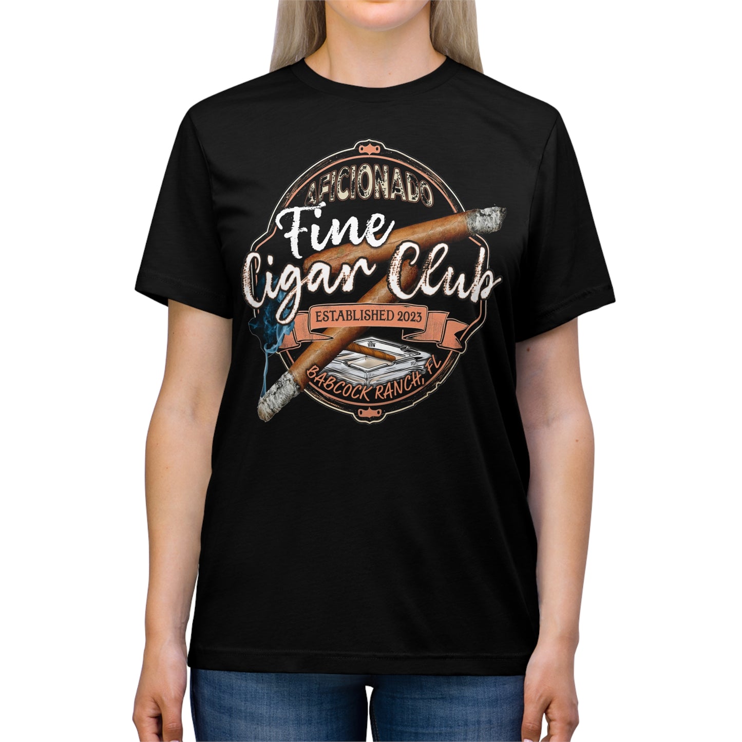 Fine Cigar Club T-Shirt (Large Design)