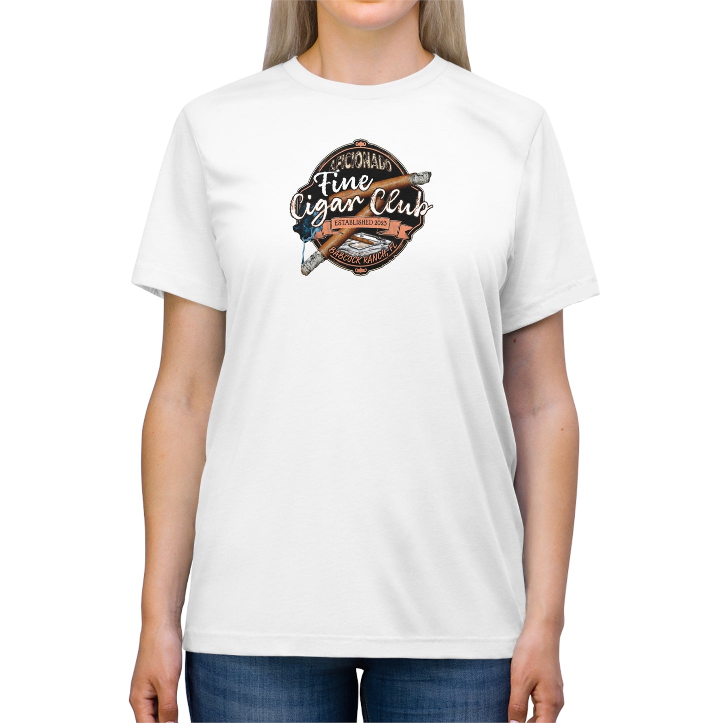 Fine Cigar Club T-Shirt (Small Design)