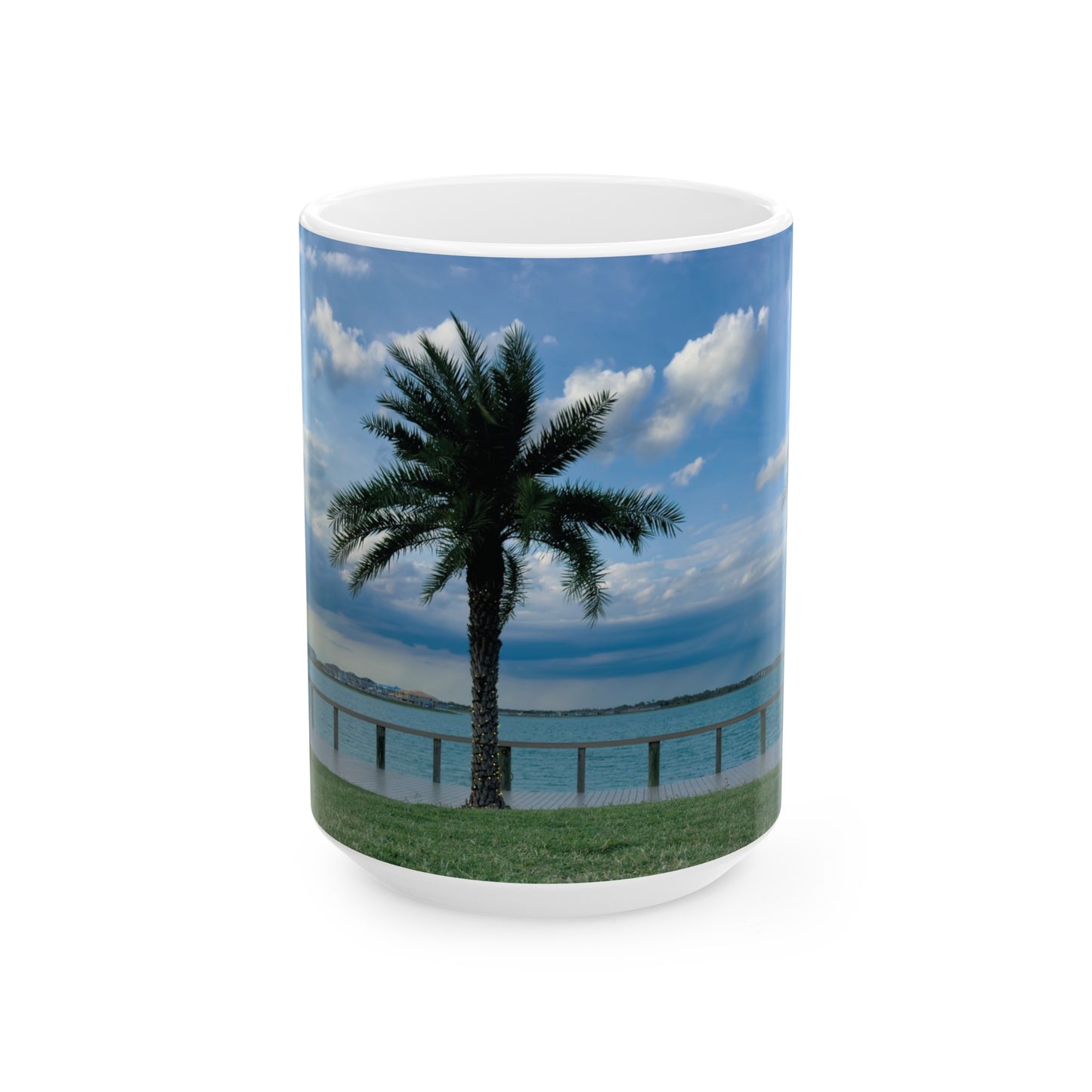 Ceramic Mug, (11oz, 15oz)- Lake Babcock