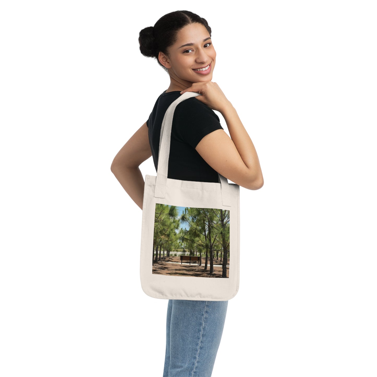 Organic Canvas Tote Bag- Bullhorn Park